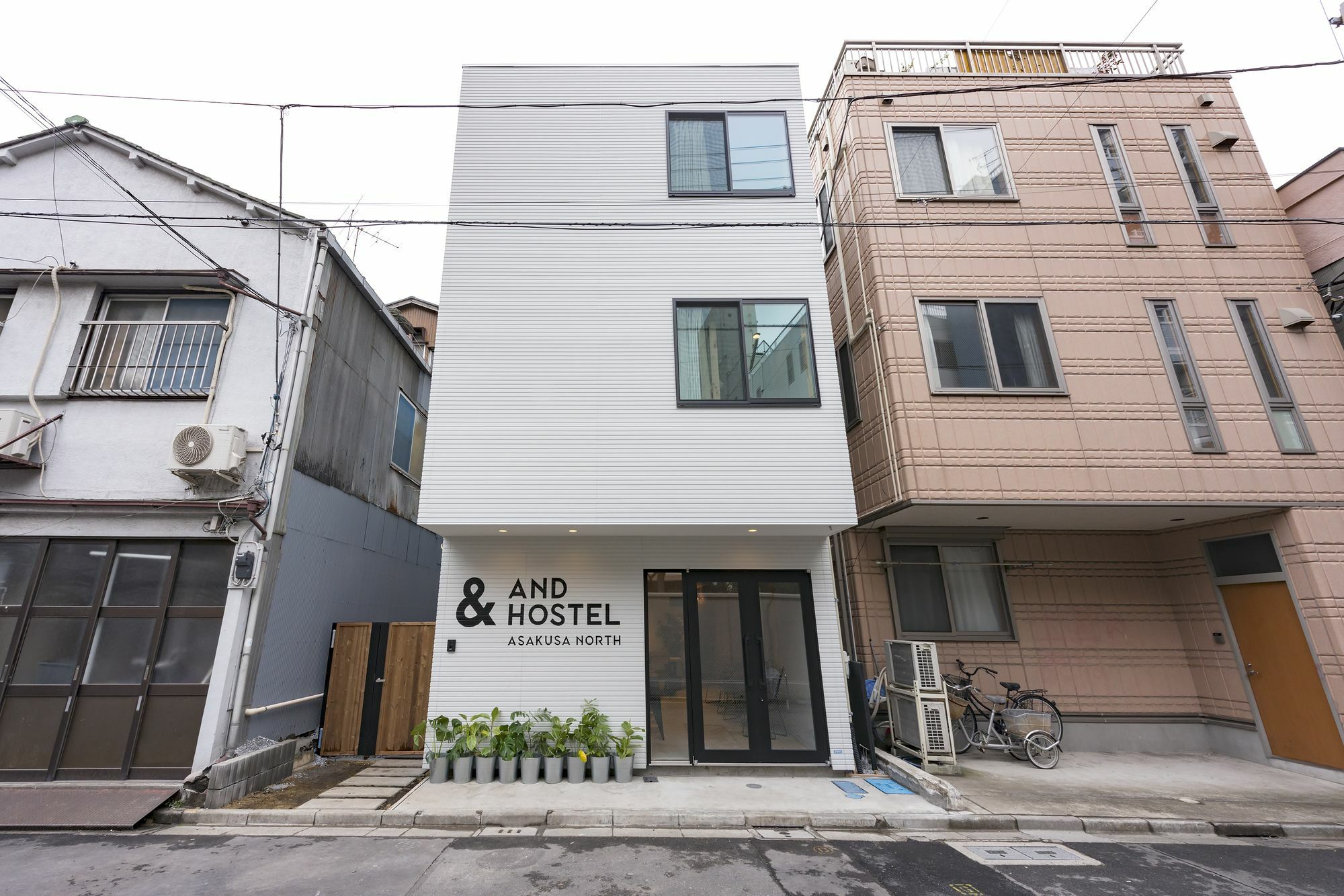 &And Hostel Asakusa North Tokyo Exterior photo